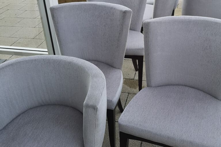 after upholstery cleaning