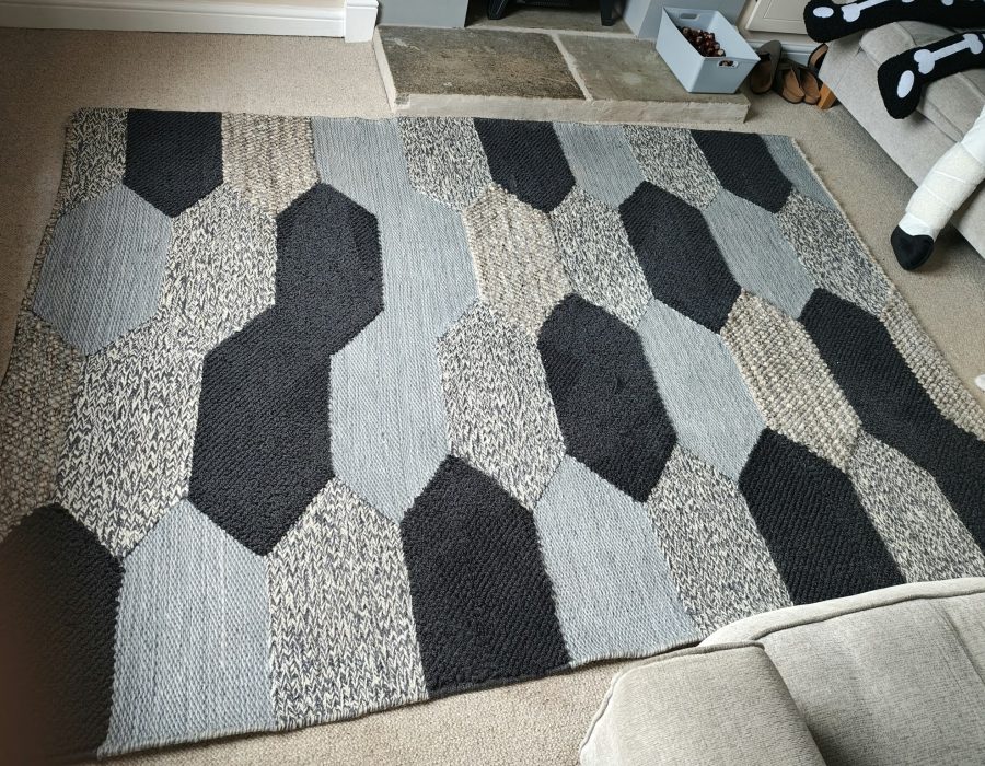 Patterned rug and carpet cleaned in Altofts by ReNew Carpet & Upholstery Cleaning